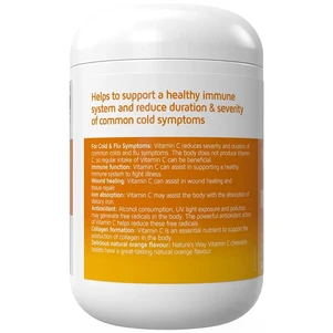 (PRE ORDER) Nature's Way Sugarless Vitamin C 500mg 300 Chewable Tablets shelf life 2yrs